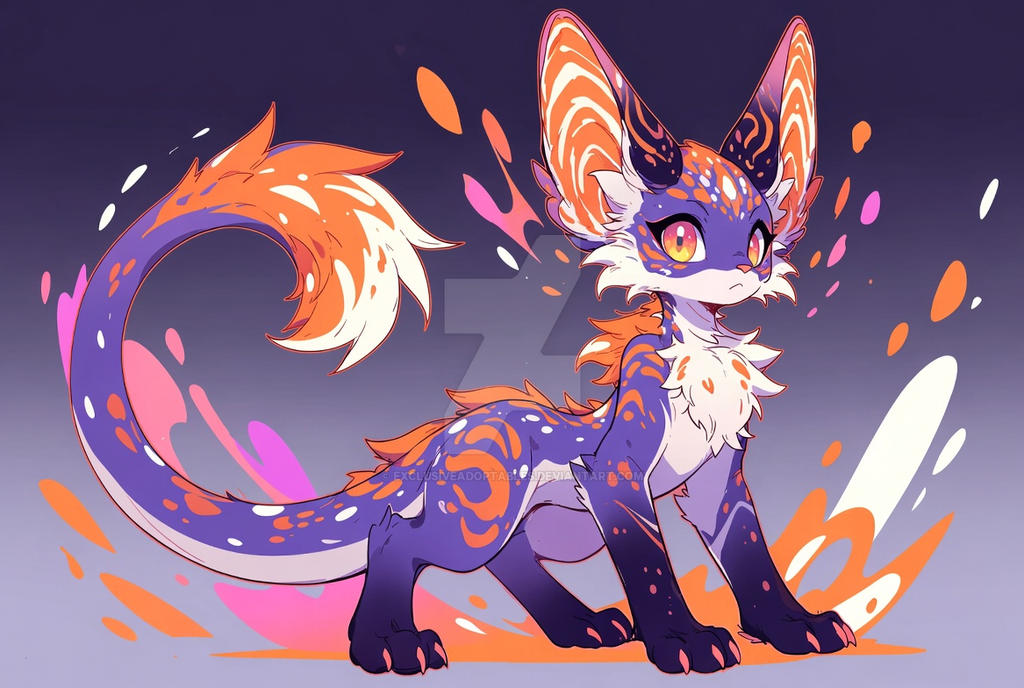 Sunset Fox Creature